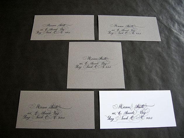 Calligraphe enveloppe paris, calligraphie enveloppes invitations paris, calligraphie paris