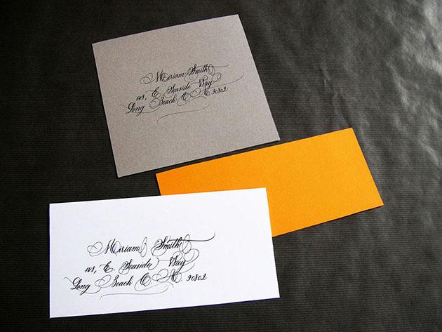 Calligraphe enveloppe paris, calligraphie enveloppes invitations paris, calligraphie paris
