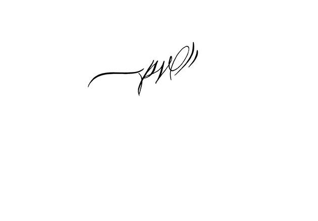 Calligraphy tattoo initials PM, calligraphic tattoos designs, tattoo initial calligraphy, gestural calligraphy, gestual calligraphy, french calligrapher, calligraphic handwriting tattoo style, calligraphe paris, calligraphie paris