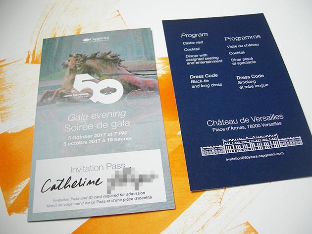 calligraphie invitation paris, invitation calligraphe parisien, Excessial calligraphie 17